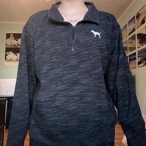 Victoria secret pink quarter zip